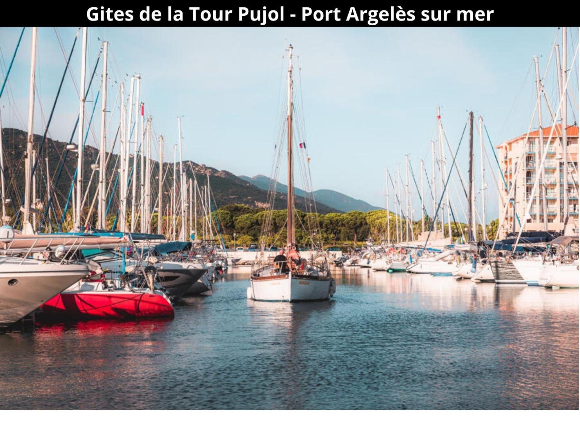 Les Gites De La Tour Pujol Argeles-sur-Mer Exterior photo